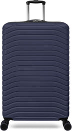 Everest Expandable Hardsided Spinner (Navy, 28-Inch Checked Large)