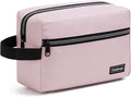 Carbrea Toiletry Bag for Women - Makeup bag Small Pouch for Toiletries, Cosmetics, Accessories, Gifts, Travel Organizer - Pink