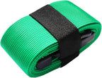 Luggage Straps for Suitcases TSA Approved-2 Pack Bright Personalized Luggage Belt Strap for Suitcase/Carry On Bag Luggage Accessories for Travel (Neon Green)
