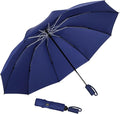 LANBRELLA Umbrella Windproof Compact Travel Umbrella Auto Open Close for Rain
