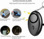 Personal Safety Alarms for Women, Siren,Reusable Police Approved 140DB, Small Personal Security Alarm with LED Light,Torch Keychain for Women, Girls, Children and Elderly.