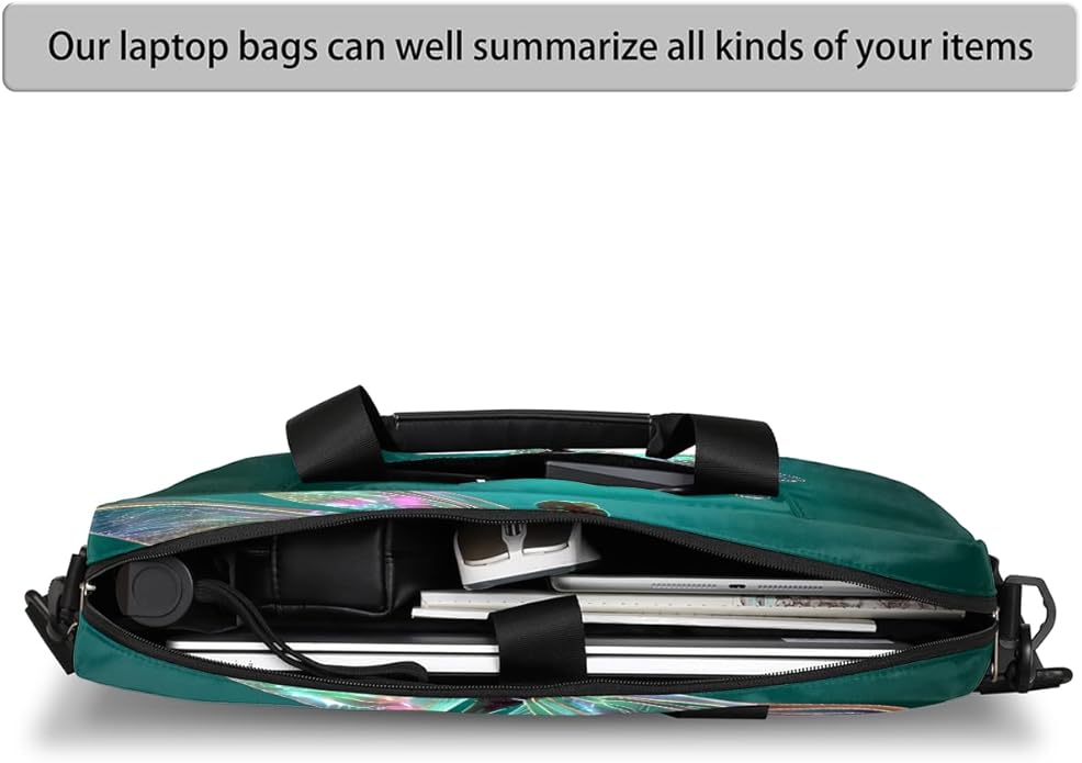 Cute Laptop Shoulder Bag for Women Men, Computer Laptop Bag Laptop Sleeve Case Laptop Satchel Briefcase Carrying Bag QA-1