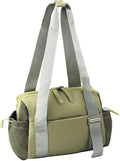 Mini Gym Bag for Women Mini Duffle Bag with Wet Compartment Waterproof, small gym bag for women, Cute Gym Tote Bag (Green)