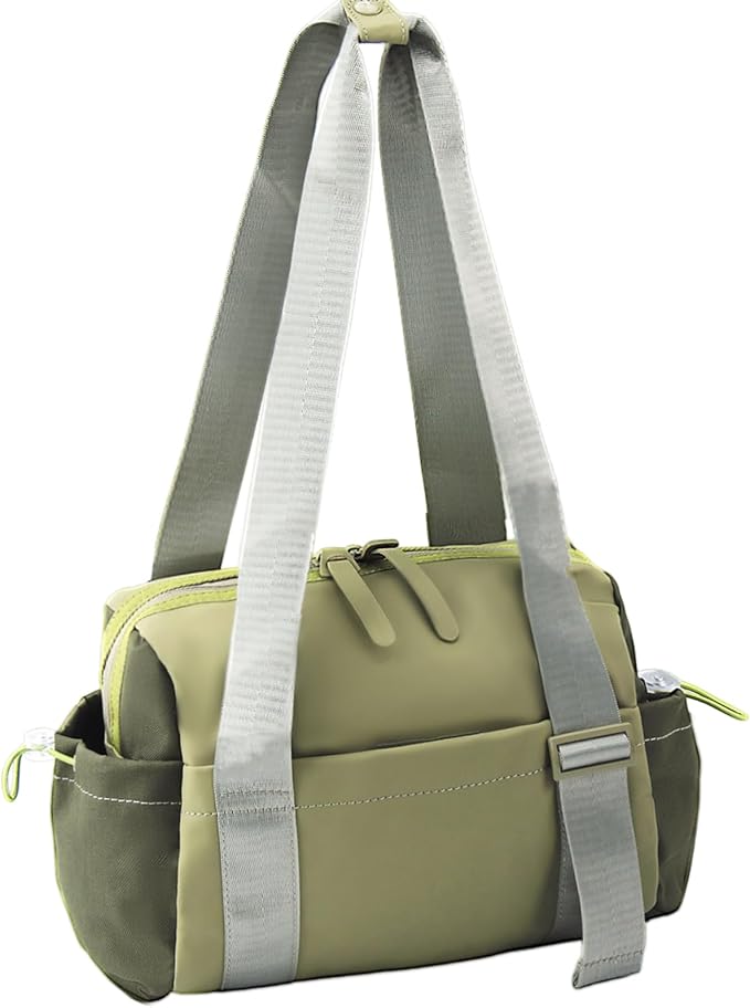 Mini Gym Bag for Women Mini Duffle Bag with Wet Compartment Waterproof, small gym bag for women, Cute Gym Tote Bag (Green)