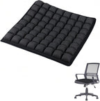 Inflatable Seat Cushion for Air Travel,16x16 Inch 3D Air Cell Pillow for Long Flights, Office, Car & Wheelchair, Portable Ergonomic Support