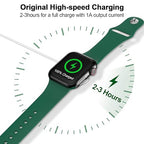 𝟐𝟎𝟐𝟔 𝐔𝐩𝐠𝐫𝐚𝐝𝐞𝐝 for Apple Watch Charger Magnetic Fast Charging Cable [Portable] Magnetic Wireless Charging Compatible with iWatch Series Ultra/9/8/7/6/SE/SE2/5/4/3/2-[1.2M] White