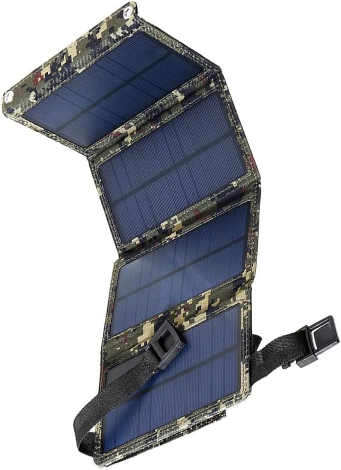 DOITOOL Portable Solar Panel Charger for Cell Phone USB Emergency Solar Charger for Car Camping