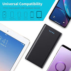 Portable Charger Power Bank 26800mah,Ultra-High Capacity Safer External Cell Phone Battery Pack,2 USB Output High Speed Charging Power bank Compatible with iPhone 17/16/15/14/13 Galaxy Android LG etc