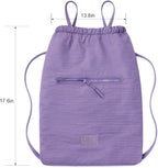 Lee Drawstring Backpack Bag Lightweight Small Gym Swim Beach Bag Water Resistant Sports Sackpack for Men Women, LEE48-002PP
