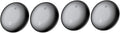 JieWeiXun Compatible Android Ultra-Thin Find My Device Tracker – IP66 Waterproof, 1-Year Battery, Global GPS Locator for Keys/Wallet/Luggage via Google Find My Network(Android, 4 PCS)