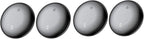 JieWeiXun Compatible Android Ultra-Thin Find My Device Tracker – IP66 Waterproof, 1-Year Battery, Global GPS Locator for Keys/Wallet/Luggage via Google Find My Network(Android, 4 PCS)