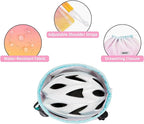WANDF Drawstring Backpack with Shoulder Pad Sports Gym Backpack with Mesh Pocket String Bag for Women Men((Rainbow)