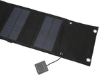 Portable Solar Panel Charger 25W, 5V 2 5A Foldable Solar Phone Charger Kit, 8 Fold Solar Panels with 1 to 3 USB Charging Cable and Climbing Buckle for Outdoor for Tablets and Hiking, Solar Charger