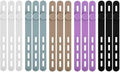 15 Pcs Cable Ties ，Silicone Cable Ties, Reusable Cord Organizer for Charger Cables, Hair Dryer, Home & Office, Flexible Cord Wraps for Electrical Wires (15 Pcs Cord Organizer)