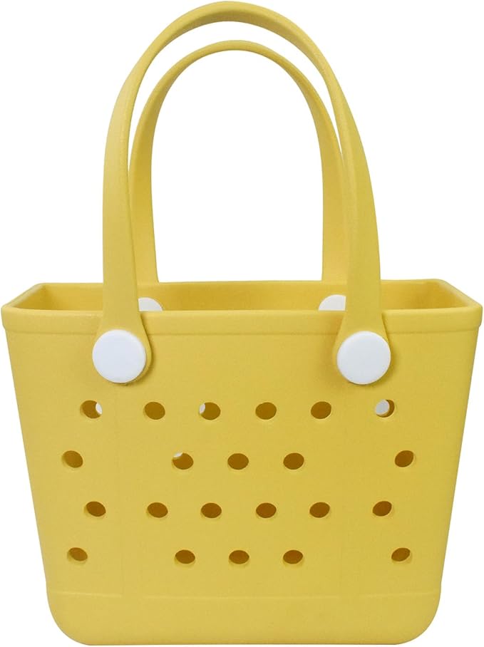 Lightweight Extra large Rubber Beach Bag Small mini Tote Bag for Gym Waterproof medium Open Handbag for Pool Sports