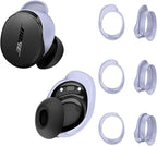 [3 Pairs] Ear Tips Covers for New Bose QuietComfort Earbuds, Sport Anti-Slip EarTips Silicone Anti Scratches Replacement Ear Covers Earbuds Accessories (S/M/L) (Purple)