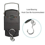 50KG Portable Luggage Scale with Measuring Tape, 8-Pack High-Precision Digital Handheld Electronic Scale for Travel, Fishing, and Weight Measurement