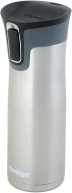 Contigo West Loop 20oz Stainless Steel Vacuum-Insulated Travel Mug Spill-Proof Keeps Drinks Hot for 5 Hours Cold for 12 Hours Perfect for Commuters and Travelers
