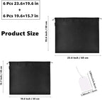 12 Pack Dust Bags for Handbags, Silk Cloth Bag With Drawstring Large Travel Storage Pouch for Handbag Purse Shoes Boots