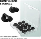 AhaStyle Ear Tips for Beats Studio Buds/Powerbeats Pro 2/Solo Buds/Fit Pro/Studio Buds+【Fit in The Charging Case】6 Pairs S/M/L Silicone Ear Covers Replacement Tips for Beats Wireless Bluetooth Earbuds