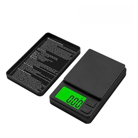 Luggage Weight Scale, 3pcs Pocket Scale Mini Jewelry 1000g/0.01g Digital Gram Backlit LCD Tare Function Travel Use,for Travel(500g/0.01g)