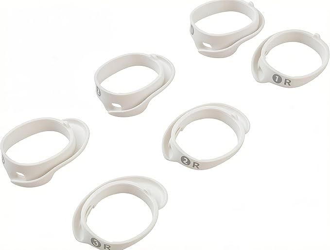 6 Pairs Replacement Ear Tips for Bose QuietComfort Ultra Earbuds (2023) & Bose QuietComfort Earbuds II (2022) - Anti-Slip Silicone Wingtip Covers Eartip-White