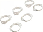 6 Pairs Replacement Ear Tips for Bose QuietComfort Ultra Earbuds (2023) & Bose QuietComfort Earbuds II (2022) - Anti-Slip Silicone Wingtip Covers Eartip-White