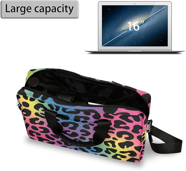 Cute Laptop Shoulder Bag for Women Men, Computer Laptop Bag Laptop Sleeve Case Laptop Satchel Briefcase Carrying Bag QA-1
