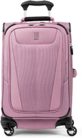 Travelpro Maxlite 5 Softside Expandable Luggage with 4 Spinner Wheels, Lightweight Suitcase, Men and Women, Orchid Pink Purple, Carry-on 21-Inch