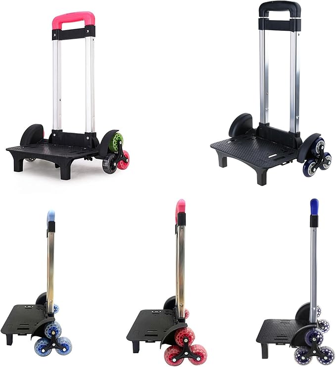 Foldable Trolley Cart 6 Backpack Aluminium Alloy S Luggage Travel Hand for Foldable Aluminium Alloy Ha