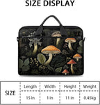 Laptop Shoulder Bag for Women Men, Waterproof Computer Case Messenger Bag Briefcase for Business Office Travel
