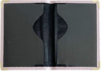 Missmore PU Leather Passport Cover with Gold USA Logo Printed for Travel (Pink)