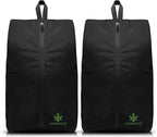 KOSMCCO 2Pcs Smell Proof Cleat Bag - Athletic Soccer & Golf Shoe Bag for Smelly Cleats and Gym Shoes | Durable, Water-Resistant, and Easy to Clean