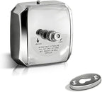 304 Stainless Steel Retractable Clothesline with Adjustable Rope String for Hanging Drying Shower Room(Sliver Square)
