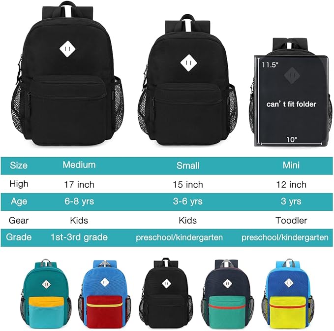 STEAMEDBUN Kids Backpack for Boys,Kindergarten Backpack for Toddler Boys Age 3-6