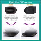 Bucky 40 Blinks No Pressure Printed Eye Mask for Travel & Sleep, Leopard, One Size