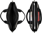 Laptop Shoulder Bag for Women Men, Waterproof Computer Case Messenger Bag Briefcase for Business Office Travel