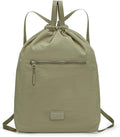 Lee Drawstring Backpack Bag Lightweight Small Gym Swim Beach Bag Water Resistant Sports Sackpack for Men Women, LEE48-002GN