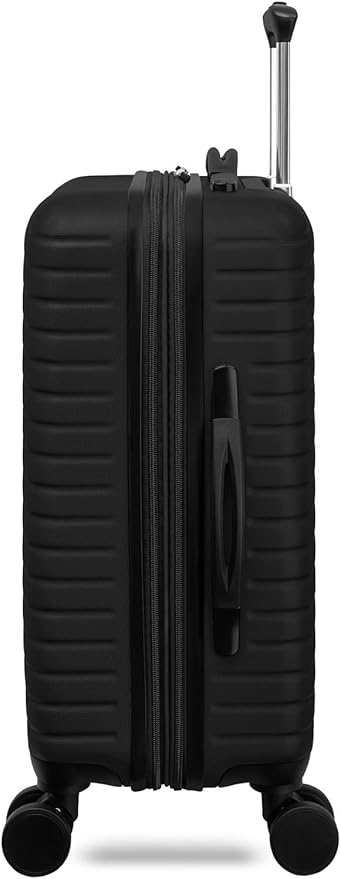 Everest Expandable Hardsided Spinner (Black, 20-Inch Carry-On)