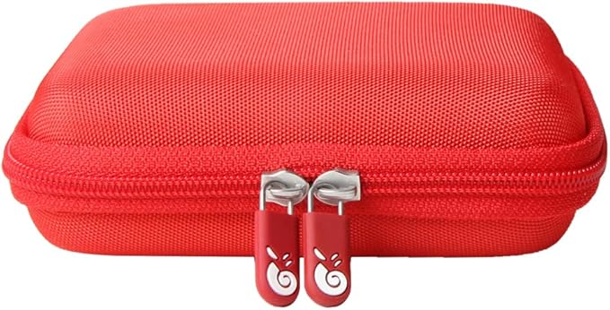 Hermitshell Hard Travel Case for INIU Portable Charger Smaller & Lighter 45W Fast Charging 10000mAh PD Power Bank Battery Pack (Only Case) (Red)