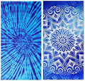 2 Packs Oversized Beach Towels Set 36 x 72 in Boho Extra Large Soft Big XL Clearance Swim Pool Towel Bulk for Adults Women Men Essentials Cruise Accessories Must Haves Vacation Stuff Necessities