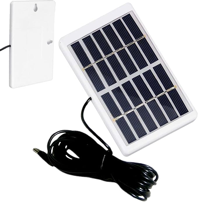 Solar Battery Charger -Solar Panel Type C Fast Charger | 1.2W 6V Solar Charger | Solar Charging Panel | Waterproof Solar Charging Panel | Solar Powered Battery Pack for Camping | Hiking