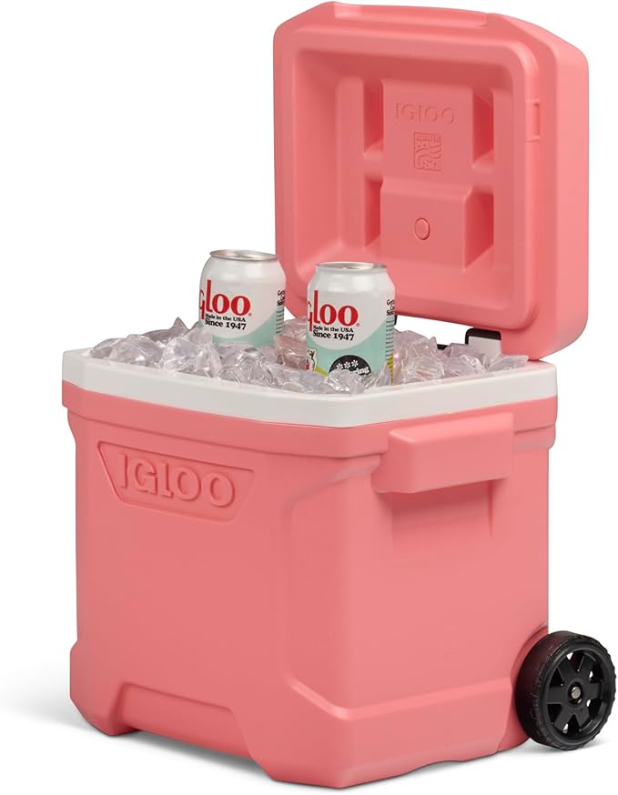 Igloo Hard Coolers | Profile II Series | Insulated Ice Chests | Roller Cooler with Wheels