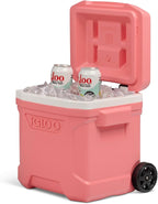 Igloo Hard Coolers | Profile II Series | Insulated Ice Chests | Roller Cooler with Wheels