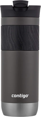 Contigo Byron Travel Mug, Vacuum-Insulated Stainless Steel, 20oz | Leak-Proof Lid | BPA-Free | Sake & Blue Corn | Pack of 8