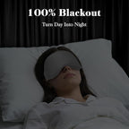 Fygrip 3D Eye Mask Sleep Mask for Men & Women, 100% Pressure-Free & Light Block-Out Eye Mask for Sleep with Easy Adjustable Strap, Night Eye Cover for Travel, Grey