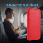 Miady 4-Pack 10000mAh Dual USB Portable Charger, USB-C Fast Charging Power Bank, Slim Backup Charger Battery Pack Compatible with iPhone 16/15/14/13 Galaxy S24/22 iPad Android etc