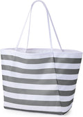 KALIDI Beach Tote Bag Women Large Waterproof Sandproof Shoulder Handbag Packable Grocery Bag Hobo Purse for Picnic Vacation