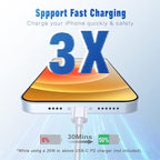 USB C to Lightning Cable [Apple MFi Certified] 2Pack 10FT iPhone Fast Charger Cable Power Delivery Type C Charging Cord Compatible with iPhone 14 13 13 Pro Max 12 12 Pro Max 11 XS XR X 8