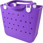 Lightweight Extra large Rubber Beach Bag Small mini Tote Bag for Gym Waterproof medium Open Handbag for Pool Sports
